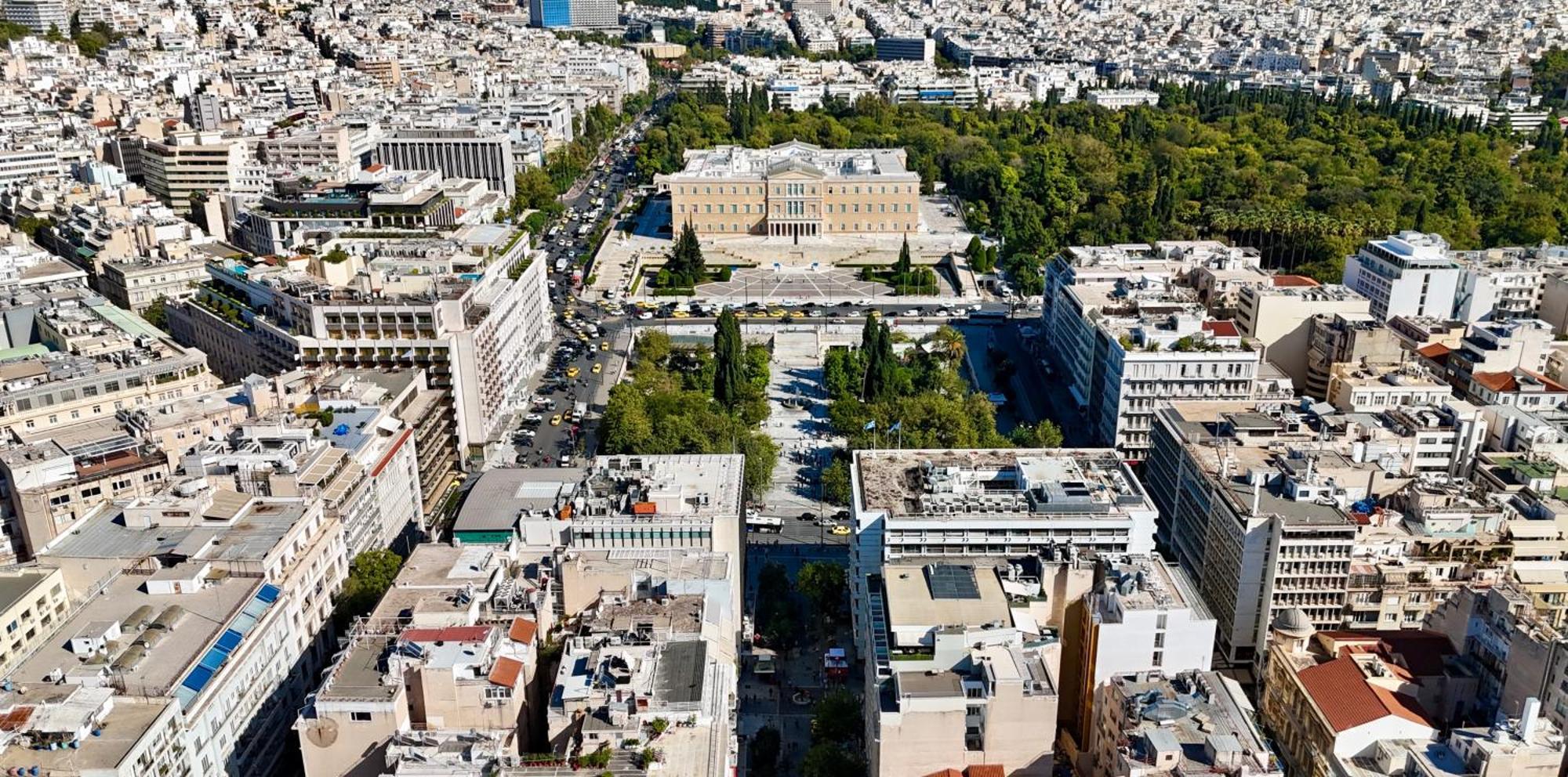 Parthenon And Syntagma Square View Apartment Atina Dış mekan fotoğraf